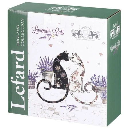 Салатник 850мл 17,5*6,5см фарфор ЛАВАНДОВЫЕ КОТЫ (24)