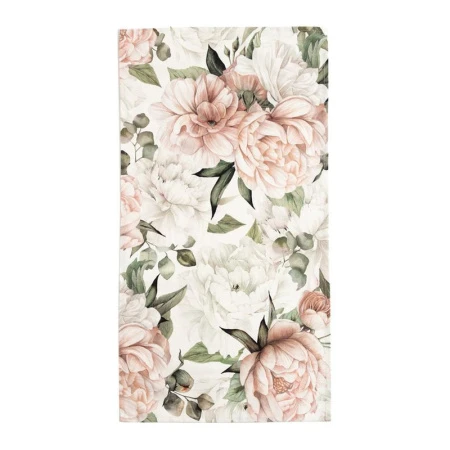 Полотенце кухонное 40*73см саржа ПИОНЫ