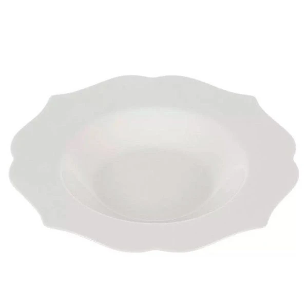 Тарелка глкбокая 24см фарфор Belle суповая (24)