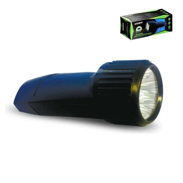 Фонарь ABS-пластик СТАРТ LHE 509-B1 5LED корпус черный аккум. 3,7 (30/120)