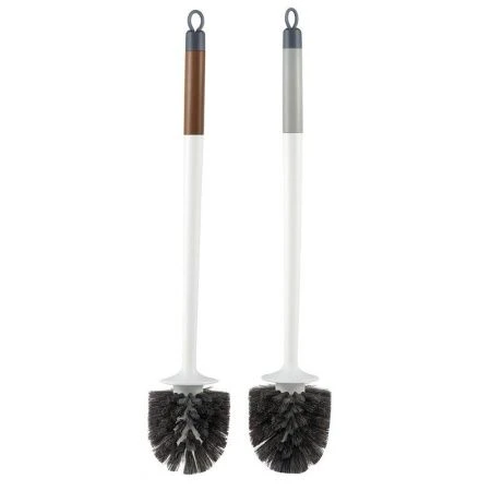 Ершик туалетный пластик 50*8см белый 8826/JC-17978 (48)