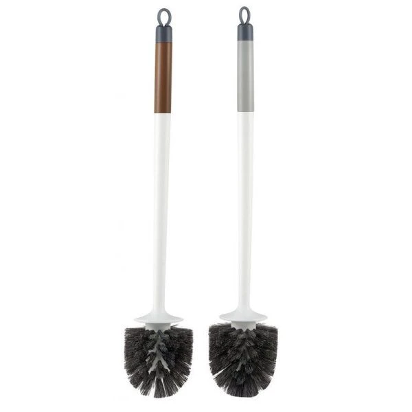 Ершик туалетный пластик 50*8см белый 8826/JC-17978 (48)