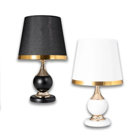 Лампа настольная с абажуром 42*24см Е27 40Вт РД29124 (1)