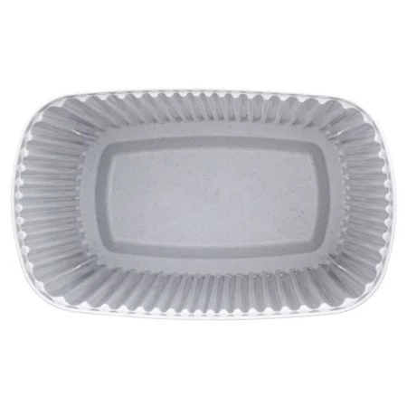 Контейнер для мусора 5,9л 225*140*253мм пластик VELVET светло-серый флэк с подвижной крышкой (6)