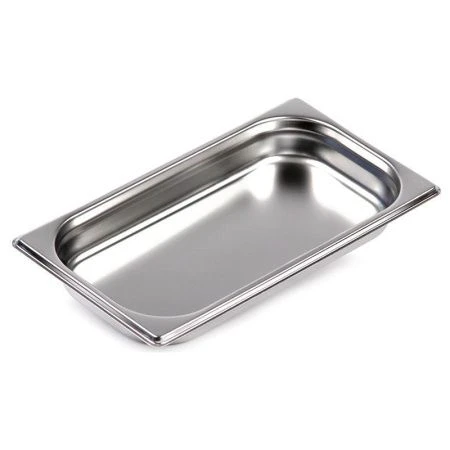 Гастроемкость 0,8мм 327*176*40мм нерж.сталь 1/3*1,5'' без крышки 813-40 (6/18)