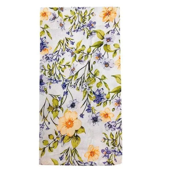 Полотенце кухонное 35*60см вафельное Браво ЦВЕТЫ Полотенце кухонное 35*60см вафельное Браво ЦВЕТЫ