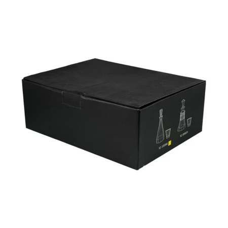 Набор для виски 7пр (графин 700мл, 6 стаканов 200мл) стекло JC-16176 (4)