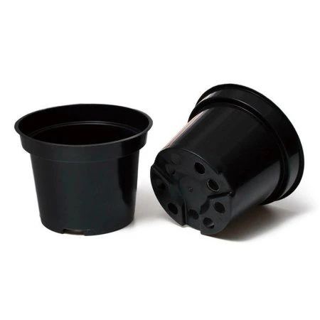 Горшок для рассады 2л круглый черный SBX 2 ZZG/MZ 17 LS  (d 17 h13,5) (5040)