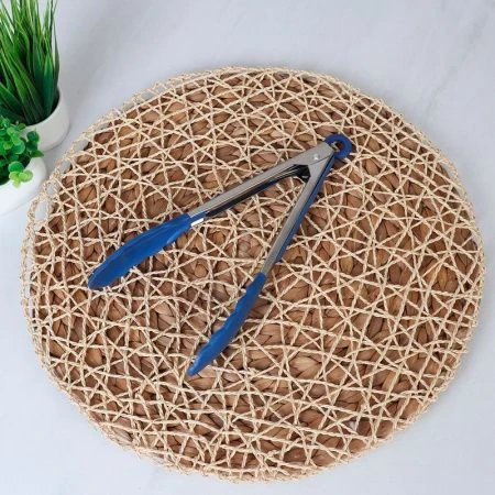 Щипцы кулинарные 26см 26,5*25*3см металл/силикон QT-S821 (200)