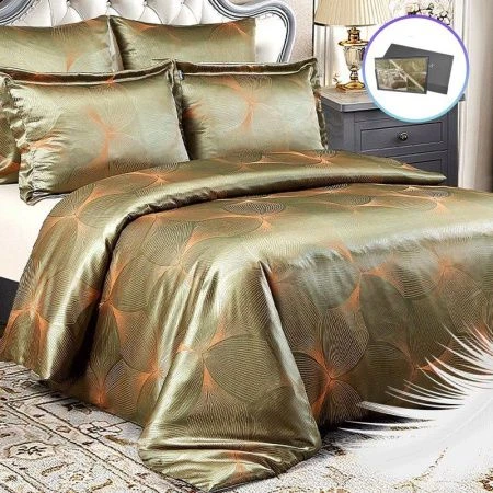 КПБ евро сатин-жаккард (под.200*220+/-3, пр.230*250+/-3, нав.50*70*2/70*70*2) №6