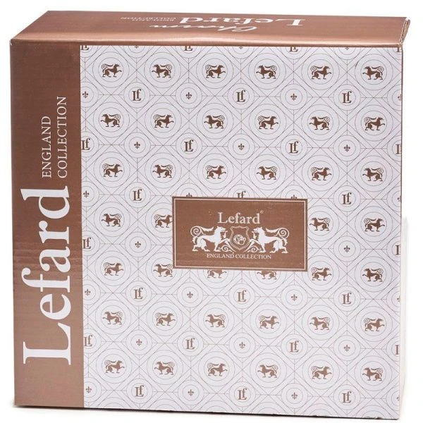 Салатник 1700мл 23*7,5см фарфор Charm с золотой отводкой (18)