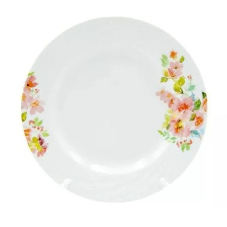 Тарелка мелкая 20см фарфор ФЛЁР Голубка (20)