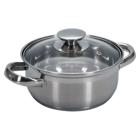 Кастрюля 1,5л нерж.сталь Promo со стек.крышкой 16см 94-1002 (8)