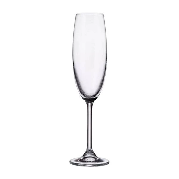 Бокалы для шампанского набор 6шт 250мл стекло БАРБАРА/МИЛВУС 1SD22/250 (8) 17168