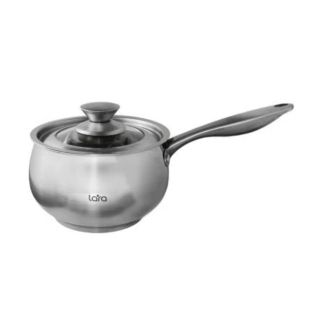 Сотейник 2,3л нерж.сталь ТОКИО стекл.крышка 16см, индукц.капс.дно LR03-22 (4)