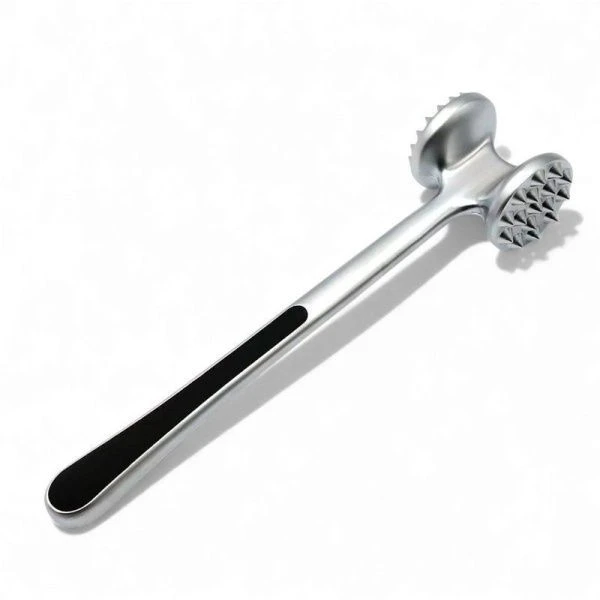 Молоток для мяса нерж.сталь 22*5см круглый KT1229 ST-20771 (72)