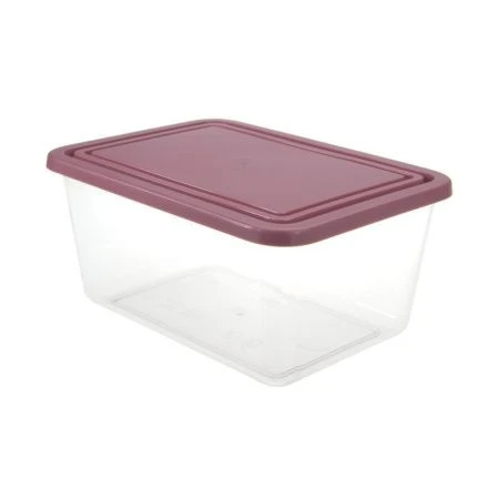 Контейнер пищевой 3л 170*115*220мм пластик Ягодный прямоугольный (16)