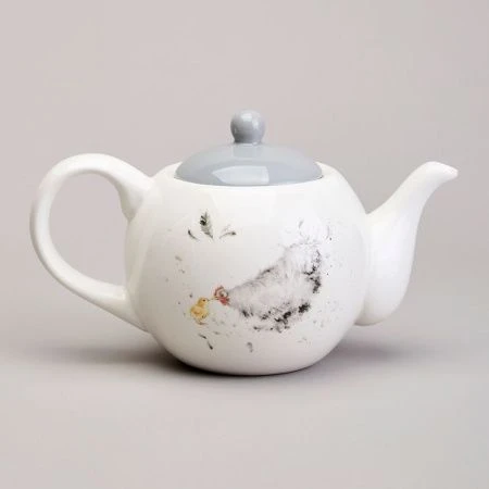 Чайник заварочный 900мл 22,5*13,5*14см керамика FUNNY HENS (12)