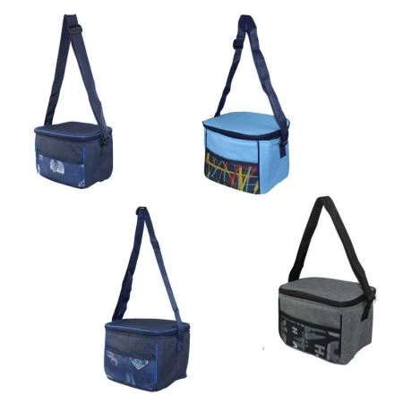 Сумка-холодильник 7л ПВХ внутр. слой ламиниров. алюмин. 18*23*16см UV-3-018 (15/25)