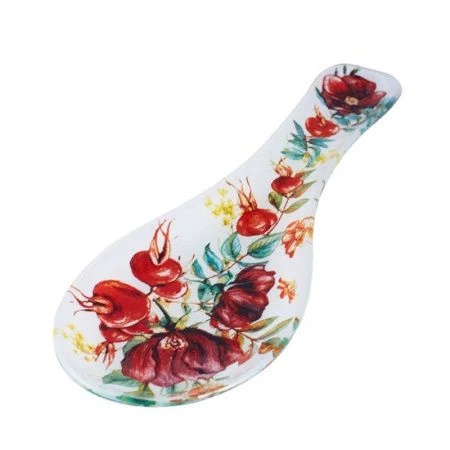 Подставка под ложку 23*8см стекло ШИПОВНИК ZS-04-51 (48)