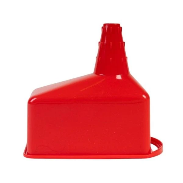 Воронка 155*95*170мм пластик Oktan ГСМ для подкапотного пространства красный (18)