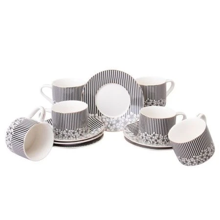 Чайный набор 12пр фарфор Top Style на 6 персон 250мл QY626-632-6 (6)