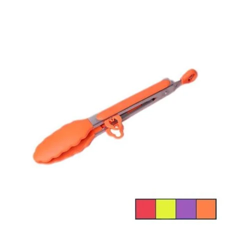 Щипцы кулинарные 23см силикон с нерж.ручками арт. 7511 (72)