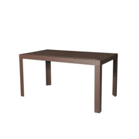 Стол 1605*945*750мм пластик прямоугольный Rodos коричневый (1)