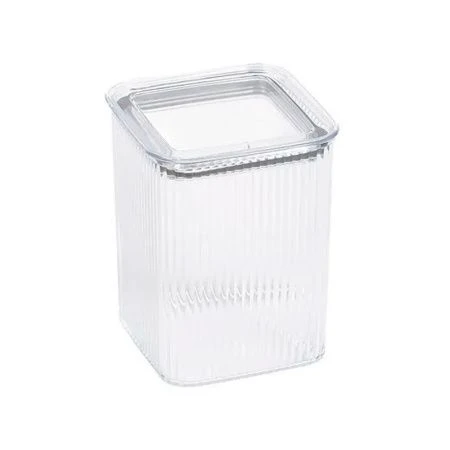 Контейнер пищевой 1,2л пластик ЛЮКС прозрачный (36)