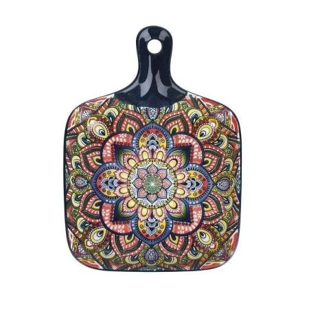 Блюдо с ручкой 23*14,5*3,5см фарфор Arabesque синий (9/36)