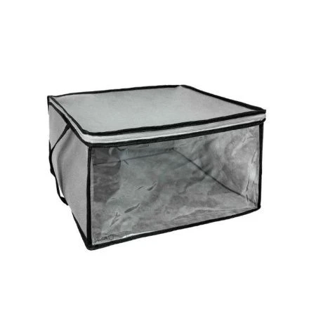 Кофр для хранения вещей спанбонд М1 35*30*20см серый (30)