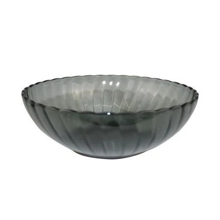 Салатник 850мл 20см стекло ELICA LAVA GREY дымка (6)