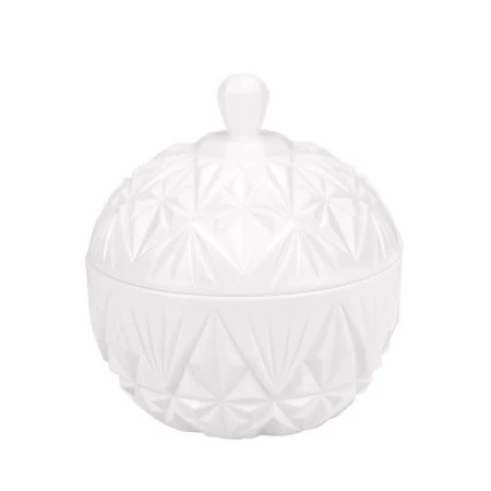 Сахарница 350мл пластик ШАРМ белая (16)