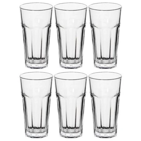 Стаканы набор 6шт 365мл стекло КАСАБЛАНКА 52706BТ (4)