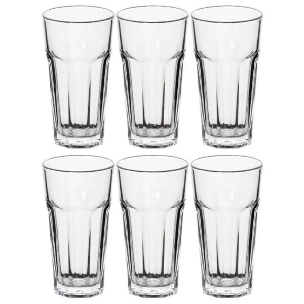 Стаканы набор 6шт 365мл стекло КАСАБЛАНКА 52706BТ (4)