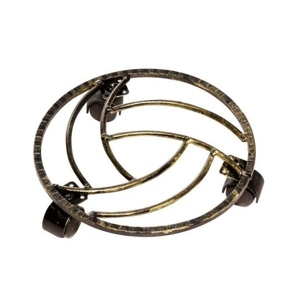 Подставка для кашпо 30*26см металл на колесах 12-004