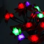 Дерево светодиодное 38см КРАСНЫЕ РОЗЫ (28 диодов многоцветных) JC-5853 (50)