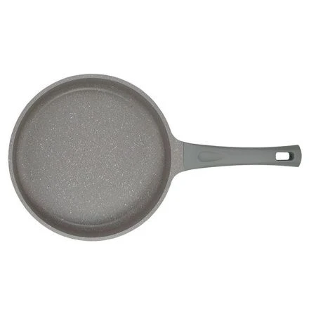 Сковорода 26cм аллюминий АП STELLA Cappuccino с несъемной ручкой стекл.крышкой (3)