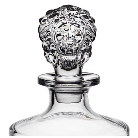 Набор для виски 2пр (штоф 850мл, стакан 2шт 310мл) стекло Lion (4)