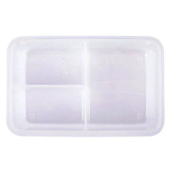 Контейнер пищевой 1л 20,1*13,1*6,4см пластик Экстра лок Bright с разделителями (12)