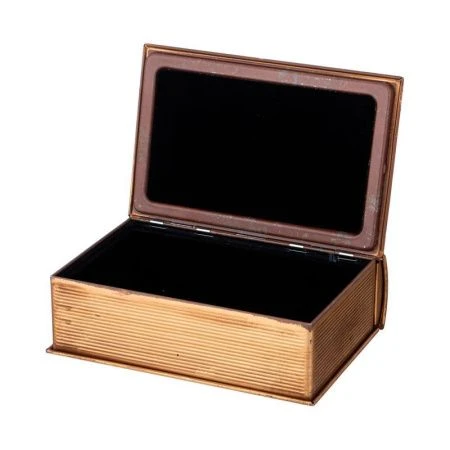 Шкатулка-книга 17*12*5см металл/полиуретан (24)