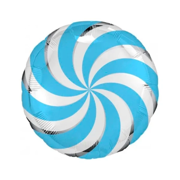 Шар Круг Леденец голубой 44см Agura 18 (25) 758878 ВЫВОД