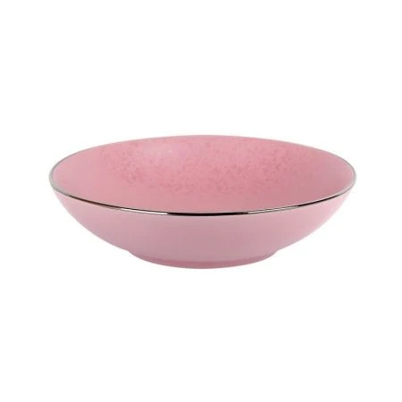 Тарелка глубокая 20см 800мл керамика ELIT PINK 19S508-8BOWL (36)