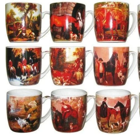 Кружка 360мл керамика ЦАРСКАЯ ОХОТА 95601 (48)