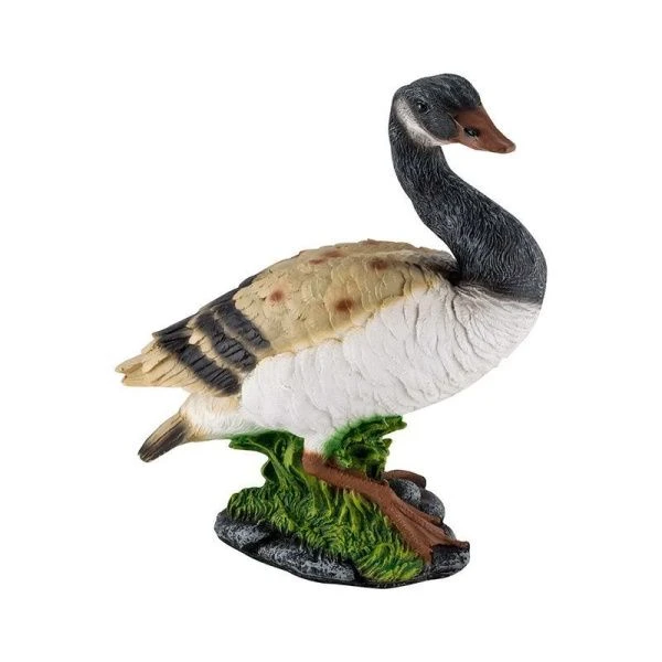 Фигура садовая УТКА большая стоит 48см полистоун