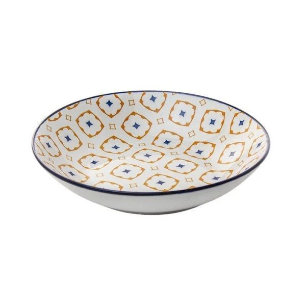 Тарелка глубокая 790мл 20см керамика MILA AIRY 253-27004 (72)