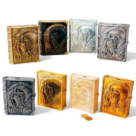 Копилка Лошадь (книга) 20,5*16*5см гипс