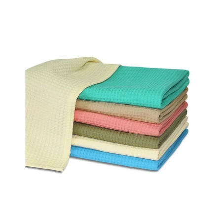 Полотенце банное вафельное 65*130см однотонное арт.ПВ-65