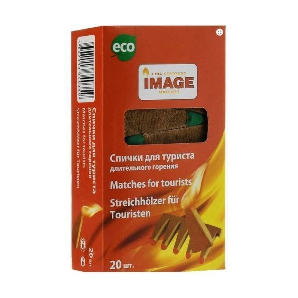 Спички длительного горения (для туриста) 20шт 53мм Image (16/144)