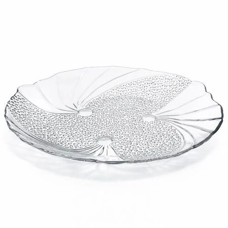 Тарелка мелкая 24см стекло ПАПИЙОН (12)